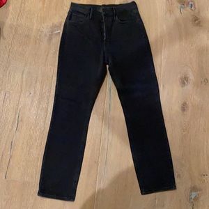 3X1 high rise straight leg bootcut